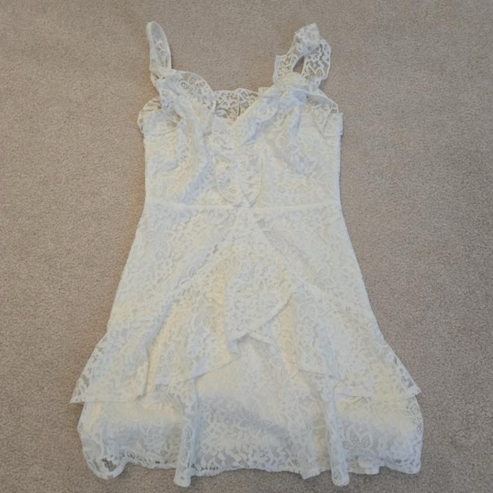 Beautiful Nordstrom white lace sundress only worn once!